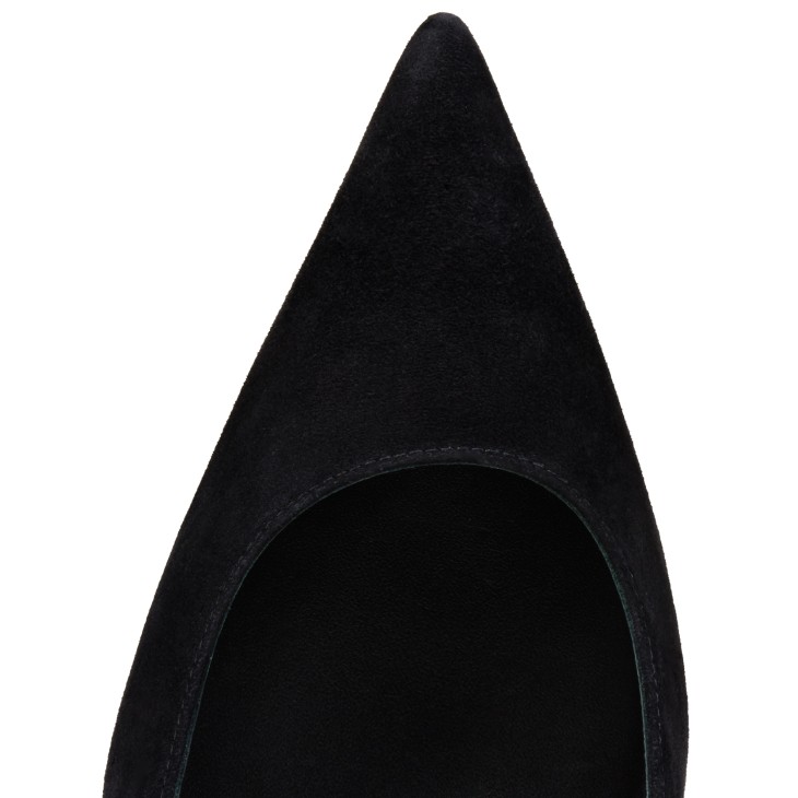 Miss Z - 80 mm Pumps - Veau velours - Black - Women - Christian