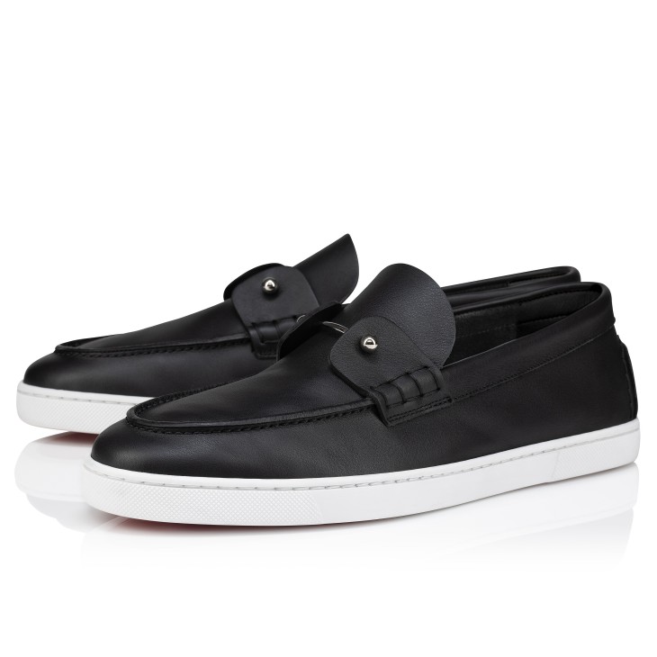 Chambeliboat - Boat Shoes - Calf leather - Black - Men - Christian