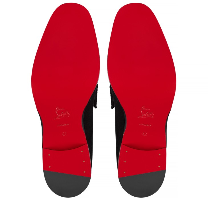 Chambelimoc Night Strass - Loafers - Velvet - Black - Men