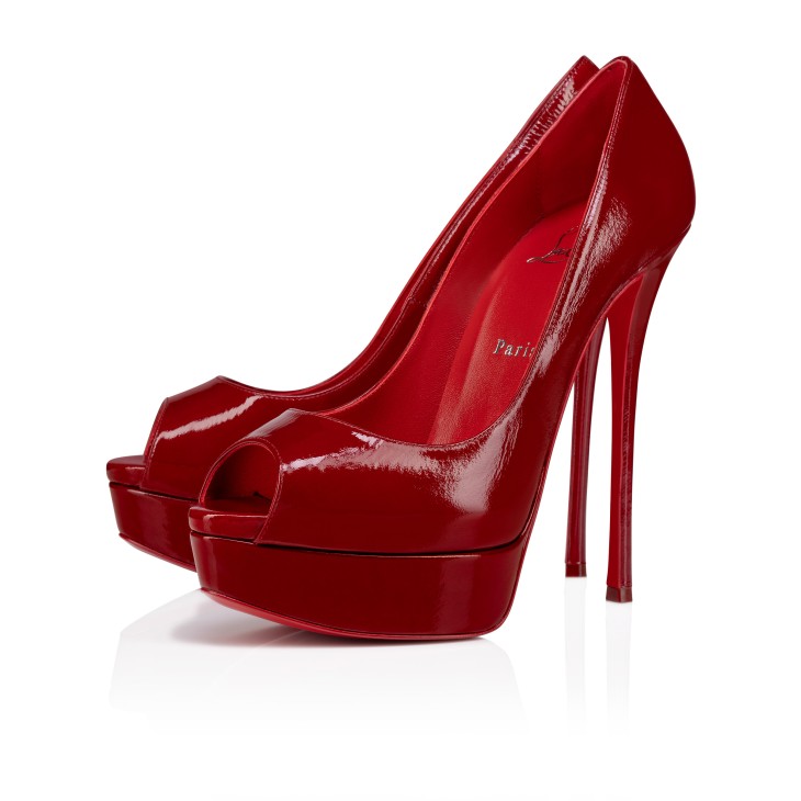 Fetish Peep 150 mm Pumps Vog patent leather Loubi Women Christian Louboutin United States