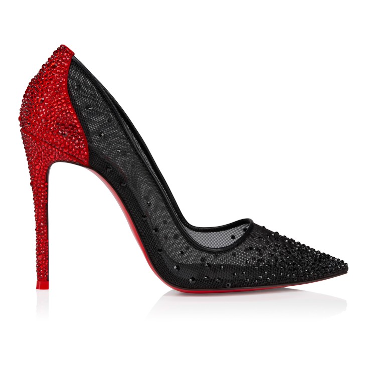 Degrastrass Red Carpet - 100 mm Pumps - Mesh - Black - Women