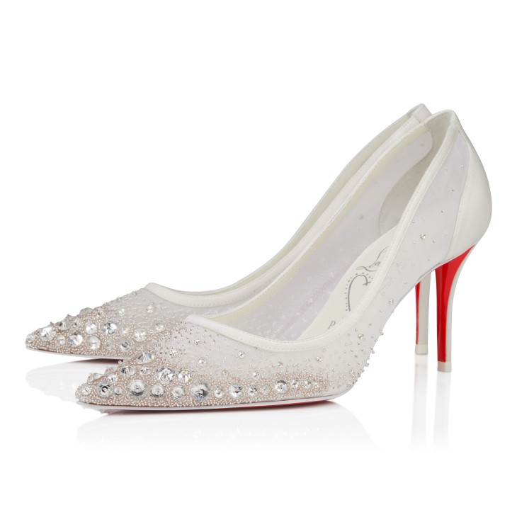 Miss Z Sparkling - 80 mm Pumps - Mesh and strass - Version