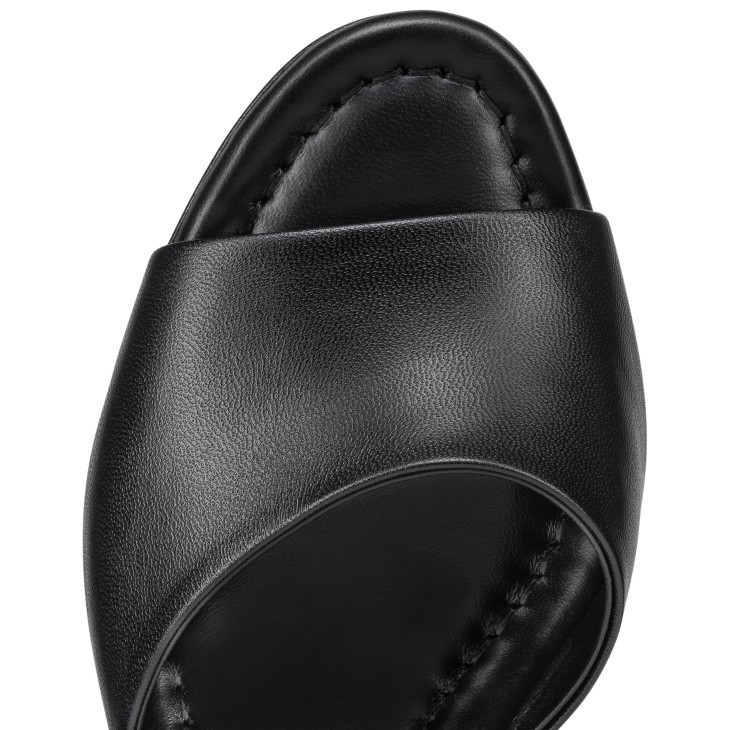Jane Mule - 55 mm Mules - Lamb nappa leather - Black - Women