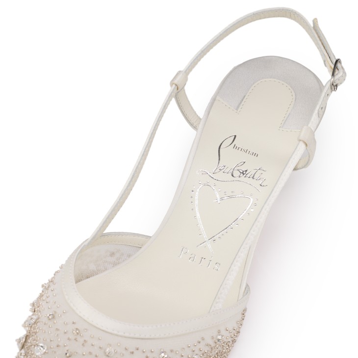 Miss Z Sling Sparkling - 60 mm Slingback pumps - Mesh and