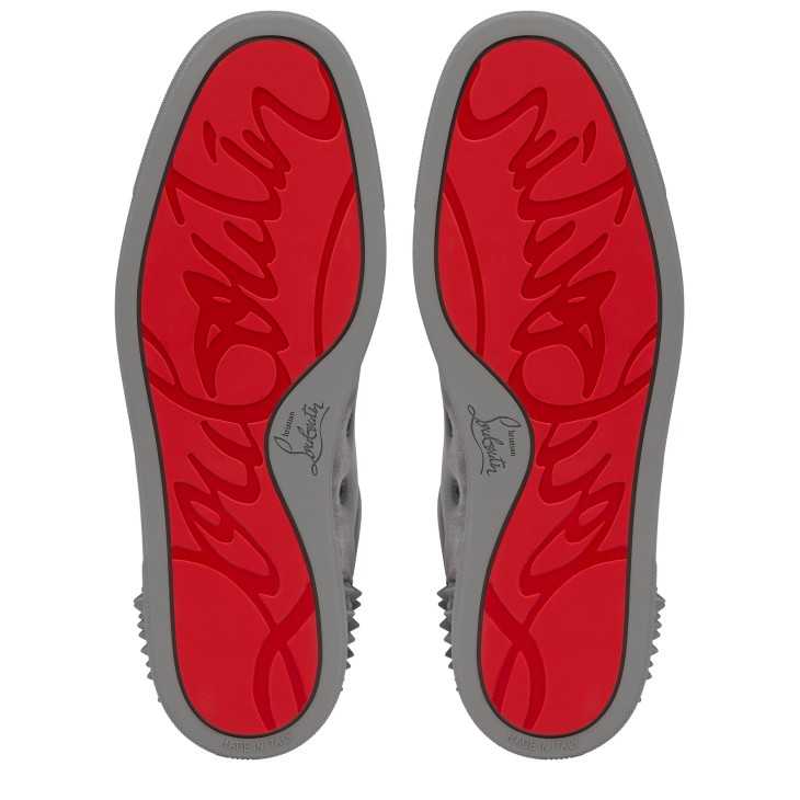 直営店*Christian Louboutin*Seavaste2メンズスパイクスニーカー Seavaste 2 - Sneakers - Veau velours - Smoke Grey - Men