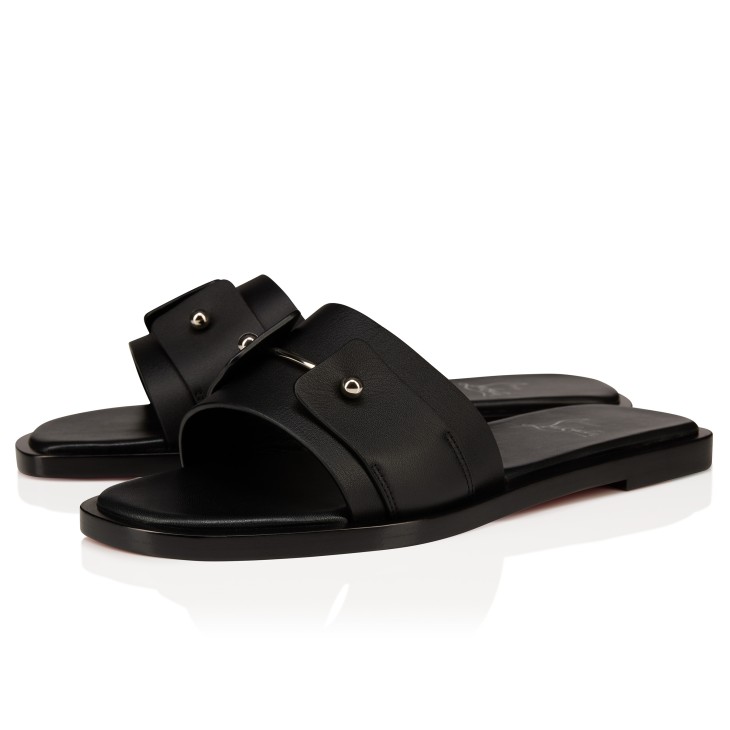 Chambelimule - Mules - Calf leather - Black - Women