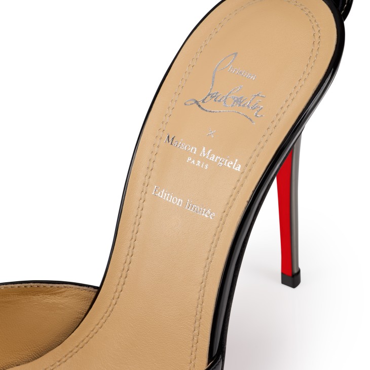 Bilougiela 25 - 100 mm Strappy pumps - Patent calf leather