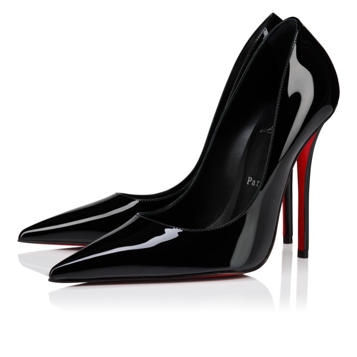 Miss Z - 120 mm Pumps - Patent calf leather - Black - Women