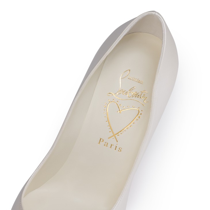 Miss Z - 100 mm Pumps - Pearlescent nappa leather - Bianco - Women