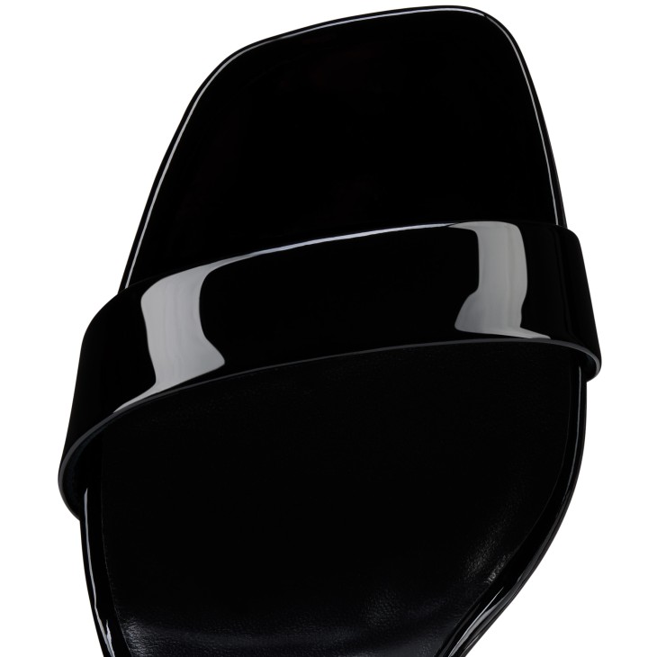 O Condora - 85 mm Strappy sandals - Patent leather - Black O Condora - 85 mm Strappy sandals - Patent leather - Black