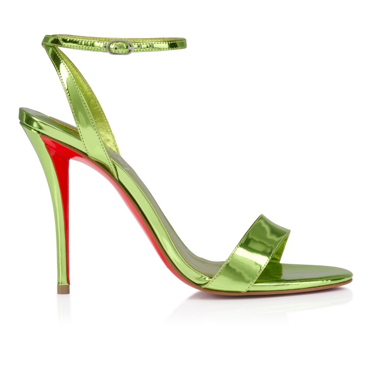 Miss Z Sandal - 100 mm Strappy sandals - Laminated lamb nappa