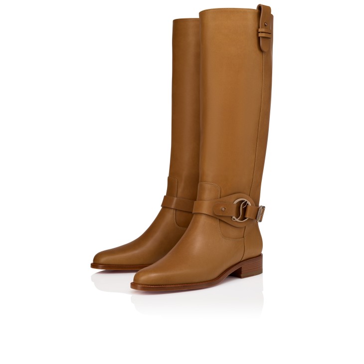 Dianouchette Botta - Boots - Waxed calf leather - Terra - Women