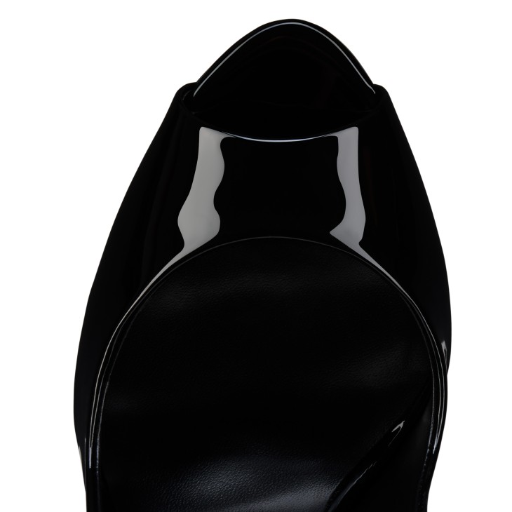 Lady Z - 120 mm Pumps - Patent calf leather - Black - Women