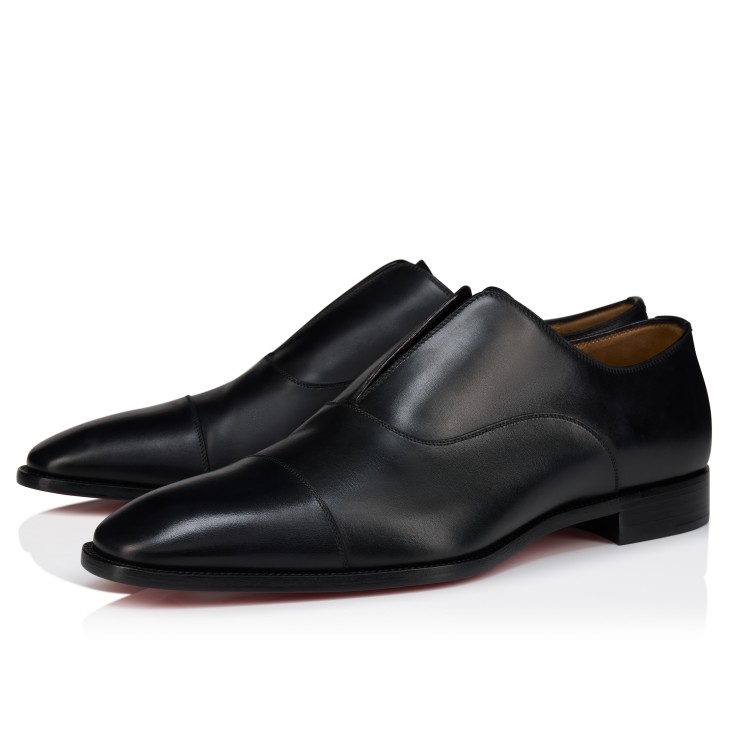 Alpha Male II - Oxfords - Calf leather - Black - Men - Christian