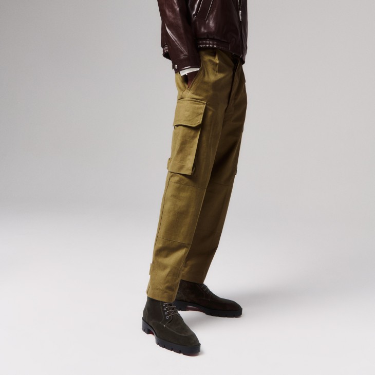 Caracolo Lion - Boots - Reversed calf leather - Cafe - Men