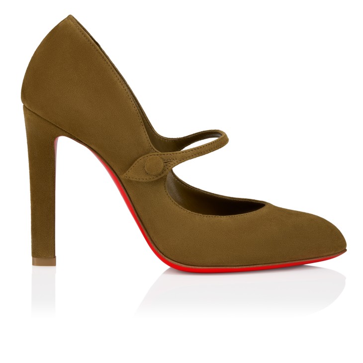 Mary Fannylove - 100 mm Pumps - Veau velours - Bronzo - Women