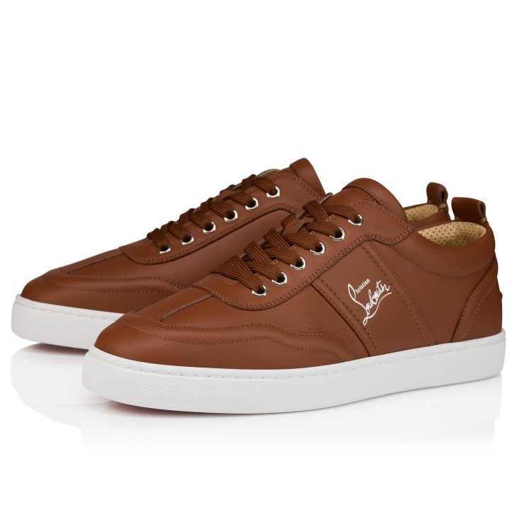 Retero - Sneakers - Calf leather - Cuoio - Men - Christian  display picture 3