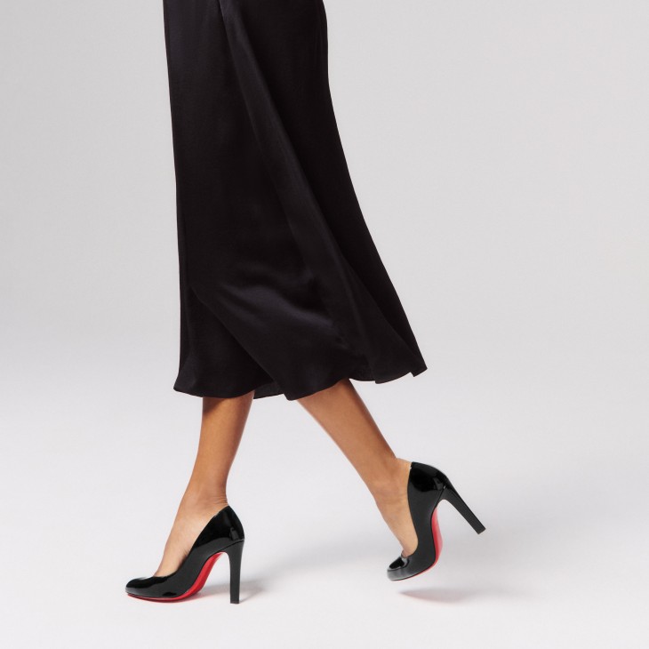 Fannylove - 100 mm Pumps - Calf leather - Black - Women
