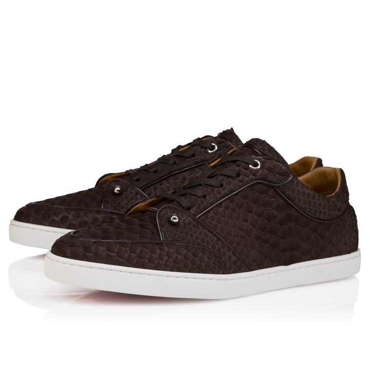 Chambelisneak - Sneakers - Python leather - Cafe - Men - Christian