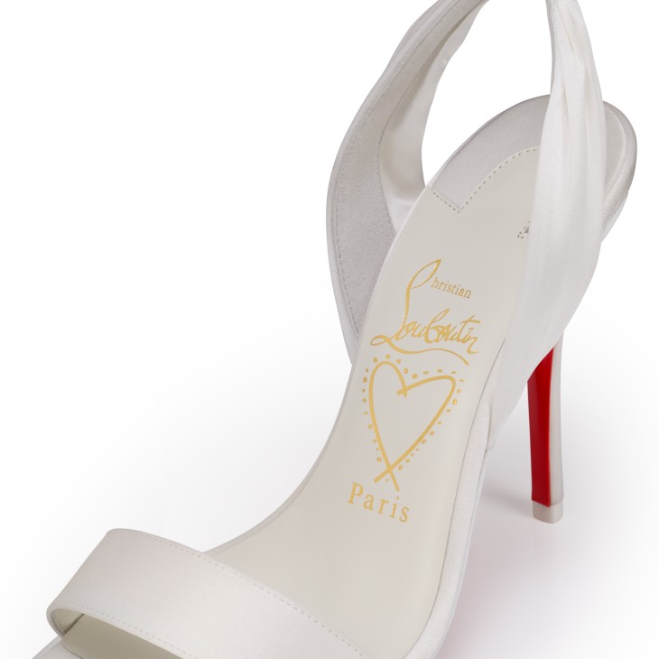 Miss Z Sandal Du Desert - 100 mm Strappy sandals - Crepe satin