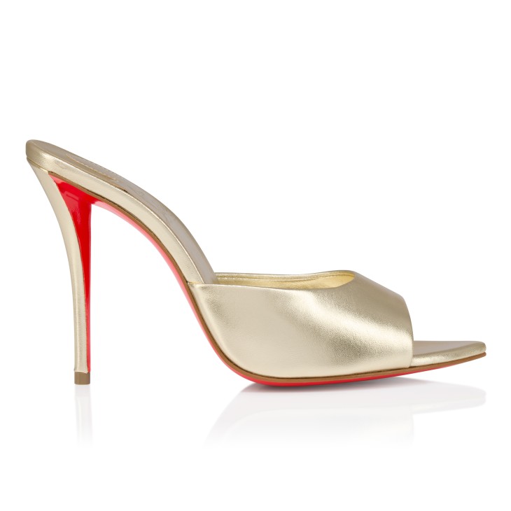 Miss Z Mule - 100 mm Mules - Laminated lamb nappa leather
