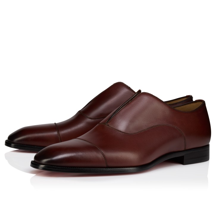 Alpha Male II - Oxfords - Shiny calf leather - Cuoio - Men