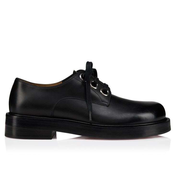 Derloon - Derbies - Calf leather - Black - Men - Christian