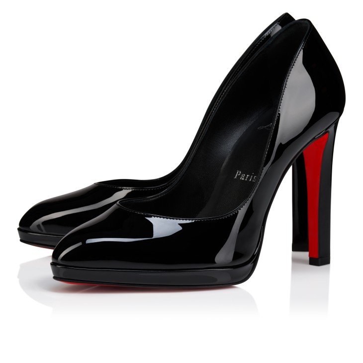 値下げ‼️Christian Louboutin 黒 レザー パンプス　サイズ37 Fannylove Alta - 120 mm Pumps - Patent calf leather - Black