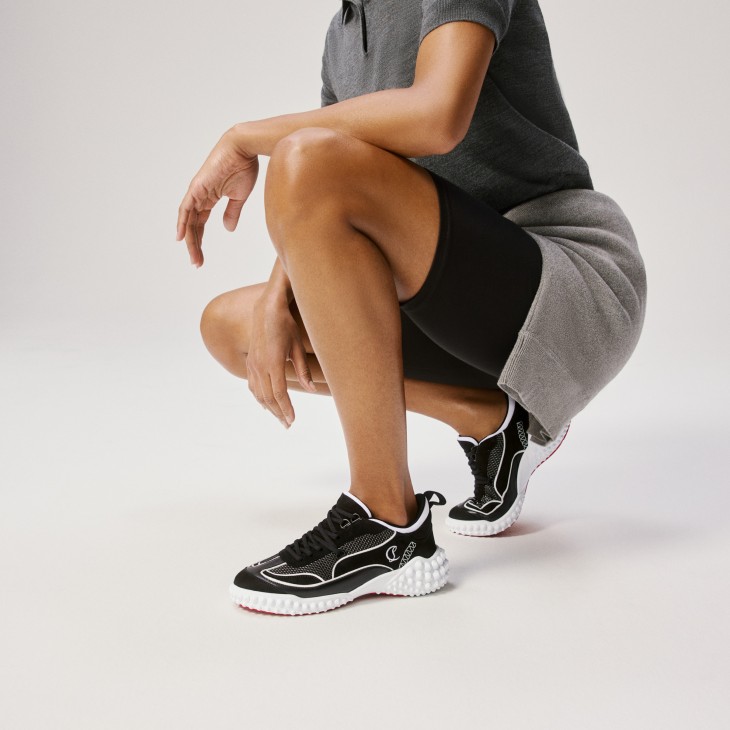 Mara - Sneakers - Veau velours, lamb nappa leather and mesh