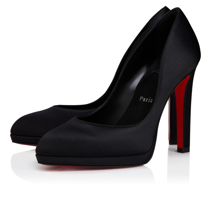 Fannylove Alta - 120 mm Pumps - Crepe satin - Black - Women
