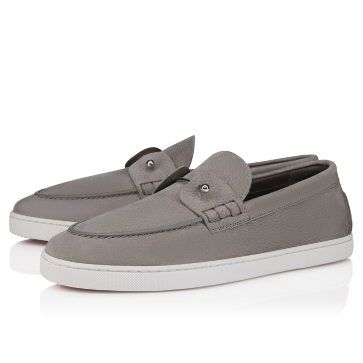Chambeliboat - Boat shoes - Grained nubuck leather - Phantom Grey