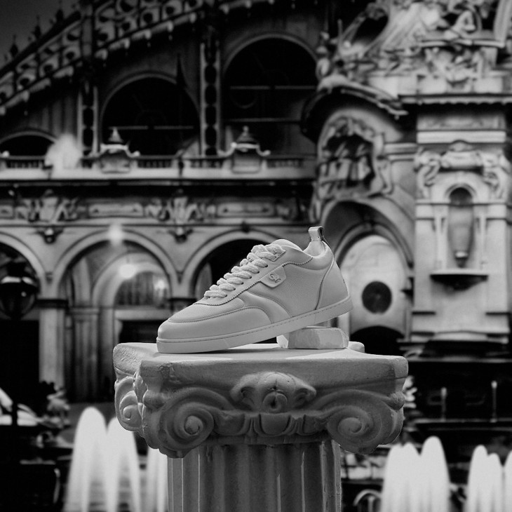 SK VI - Sneakers - Calf leather - White - Men - Christian