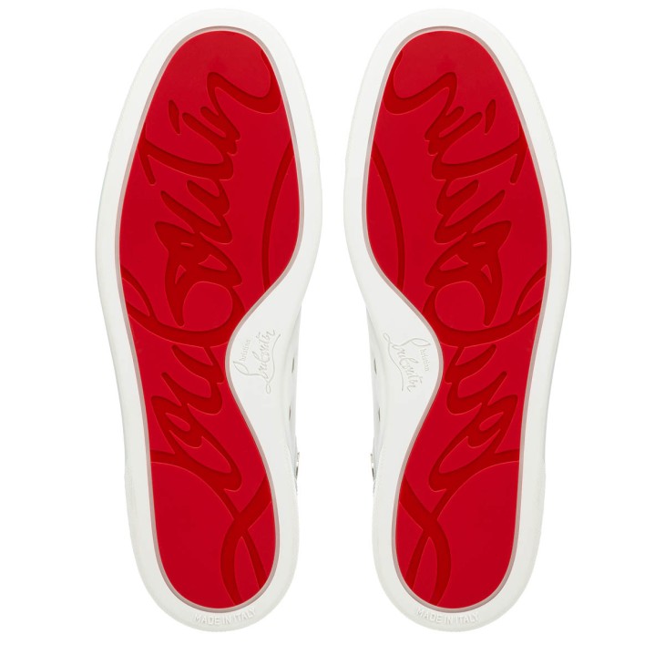Louis - High-top sneakers - Calf leather - White - Men - Christian