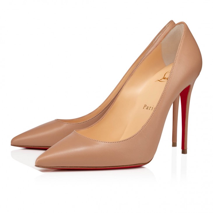 Christian Louboutin Kate 100 Patent-leather Pumps
