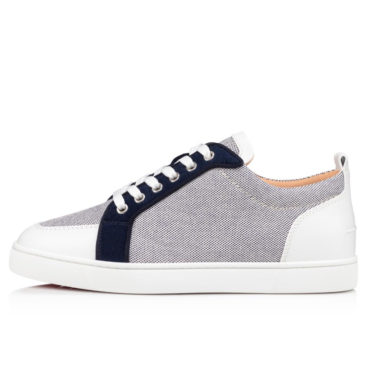 Rantulow - Low-top sneakers - Calf leather, cotton and veau