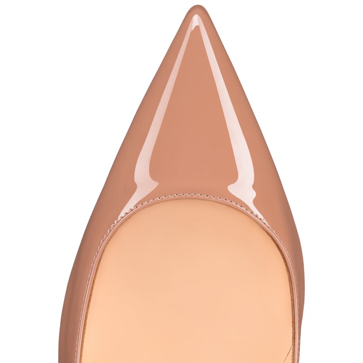 Kate - 100 mm Pumps - Patent calf leather - Blush - Women