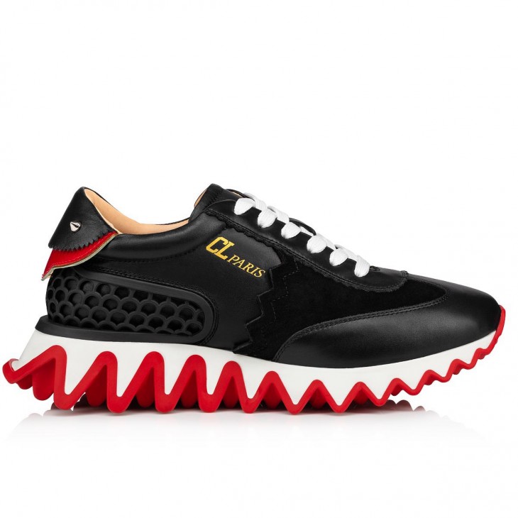 Christian Louboutin | Loubishark Donna Black Sneakers | Savannahs 36.5