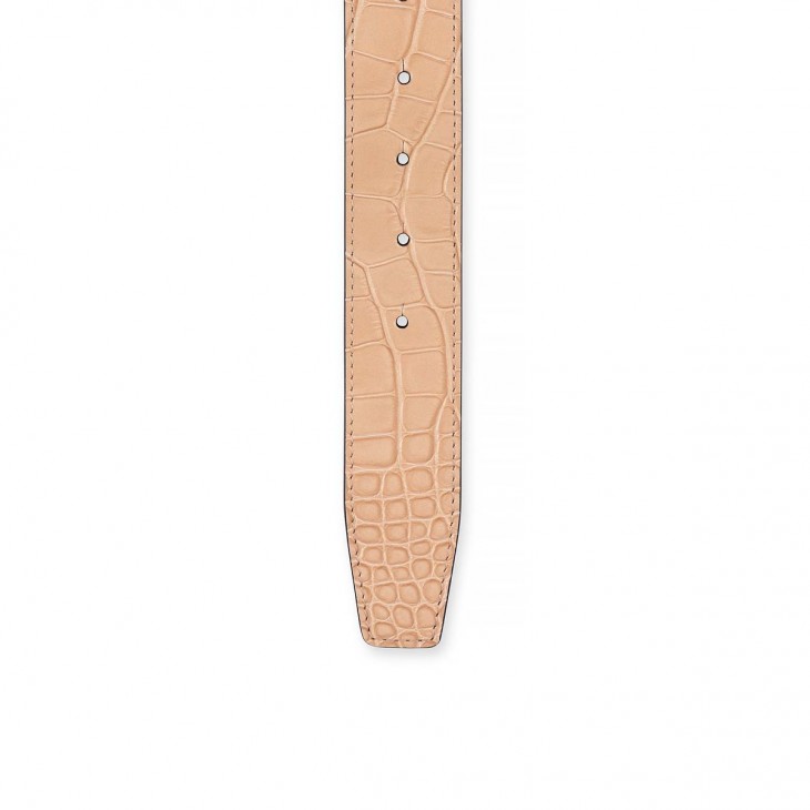 Christian Louboutin Men's Logo-Debossed Studded Leather Belt