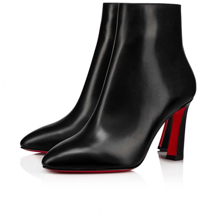 So Eleonor - 85 mm Low boots - Calf leather - Black - Women - Christian ...