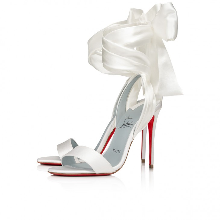 Shop authentic Christian Louboutin Leather Sandals at revogue for just USD  400.00