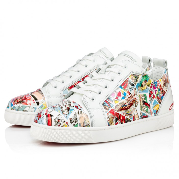 Christian Louboutin Louis Junior Leather Sneakers