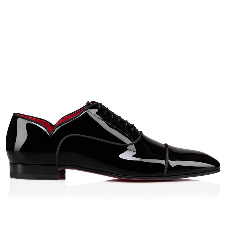 Christian Louboutin ブラックブーティ Pumppie Booty - 85 mm Low boots - Calf leather - Black