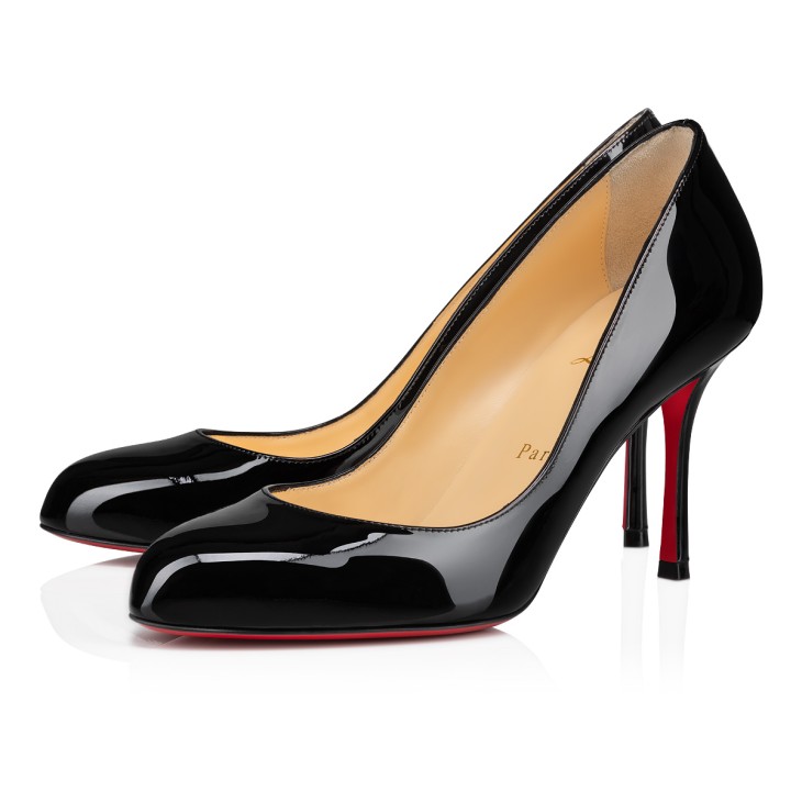 85mm Patent Leather Heels