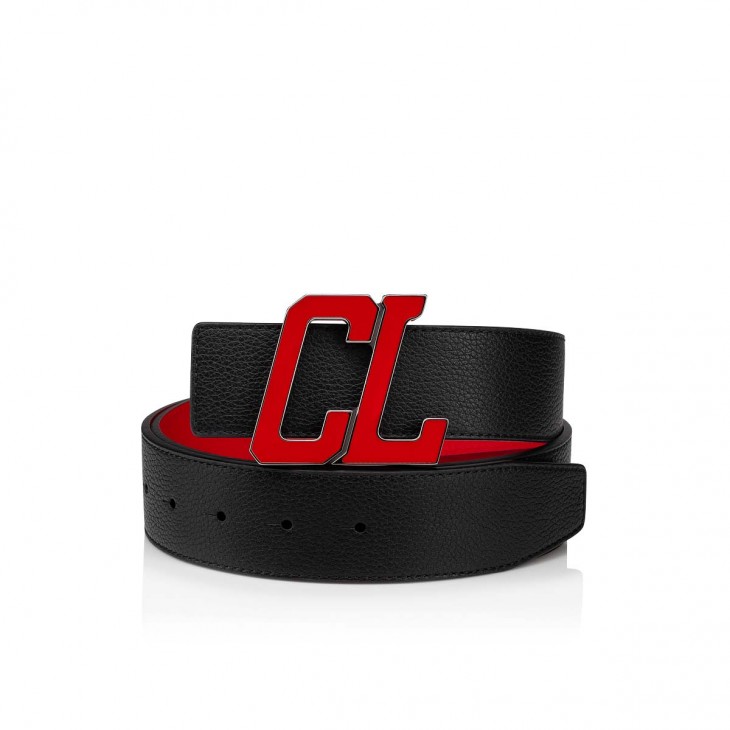 Christian Louboutin Happy Rui CL Logo Belt - Mens Belt