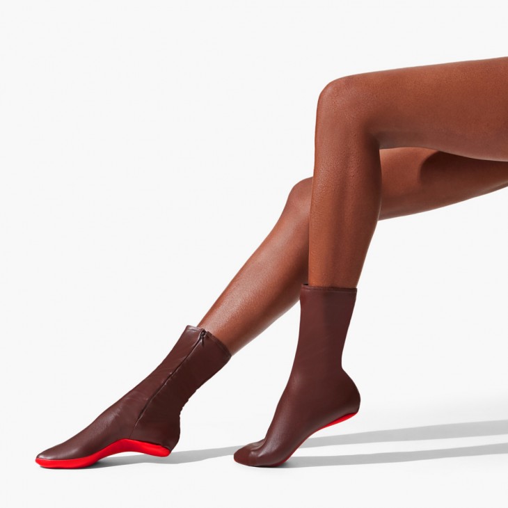 Short Sock - Socks - Fabric - Nude 8 - Christian Louboutin United States