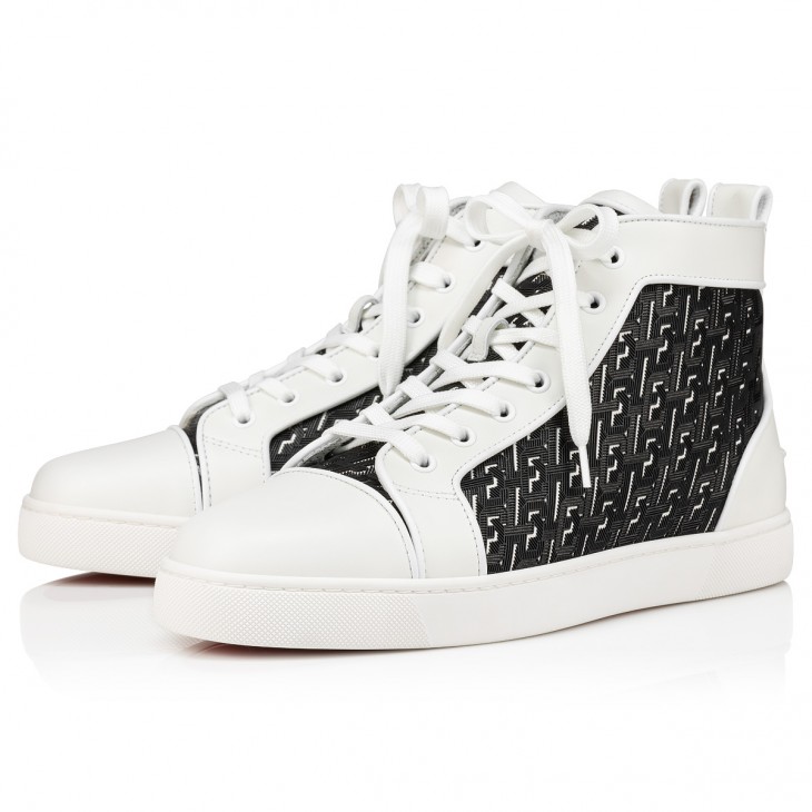 Louis - Sneakers - Calf leather - White - Christian Louboutin