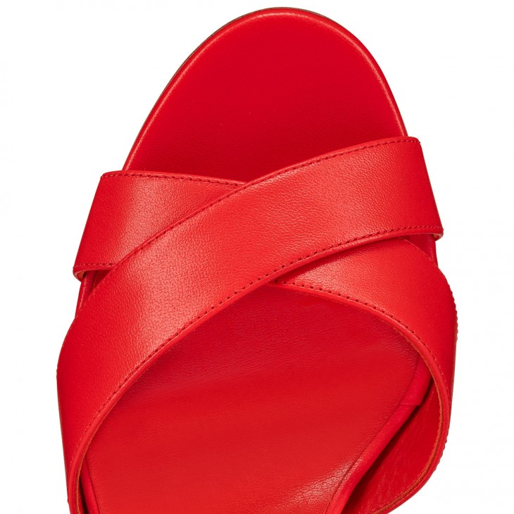 Christian Louboutin Summer Mariza 85 Leather Sandal Women's