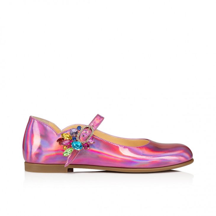 Patent Leather Sneakers in Multicoloured - Christian Louboutin Kids