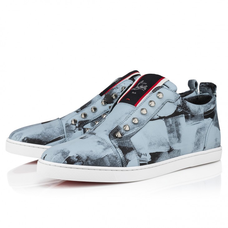 Christian Louboutin Black F.A.V Fique A Vontade Sneakers