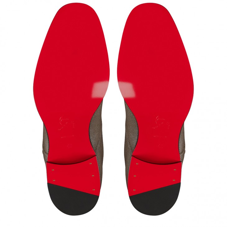 Roma - Red Bottom Chelsea Boots for Men Black / 45